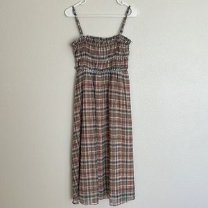 Women Elastic strapless halter  beach dress 👗